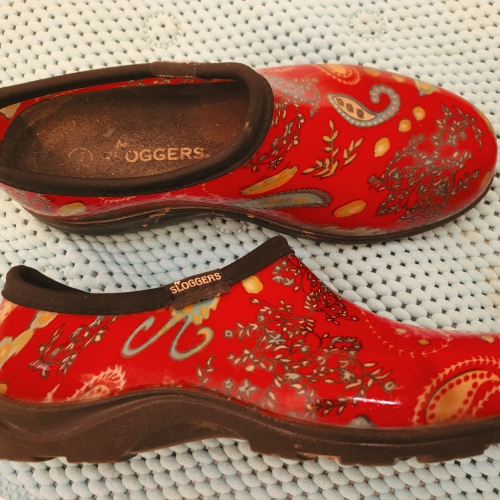 Ladies Slogger Rain Shoes Size 8M
